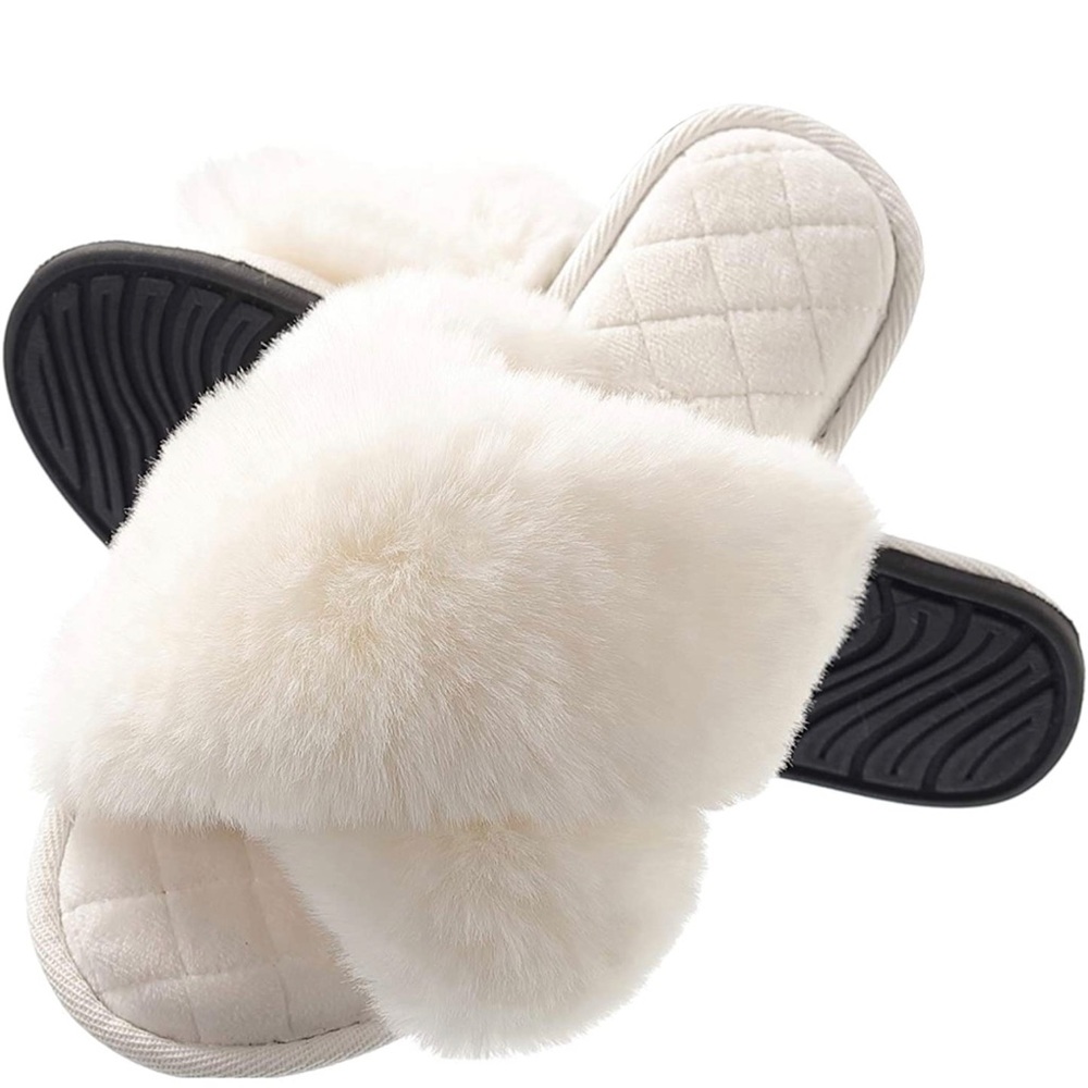 New! Fuzzy Slippers